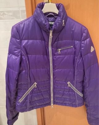 Giubbotto piumino donna Belfe tg. 44 viola