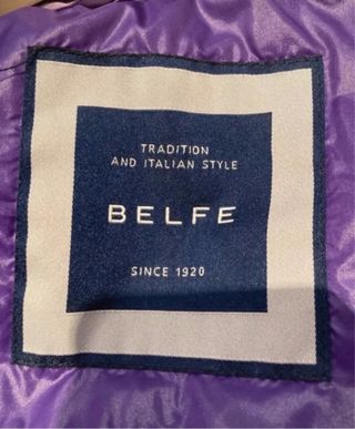 Giubbotto piumino donna Belfe tg. 44 viola