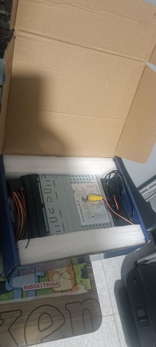 Pantalla 1DIN con Bluetooth y HD