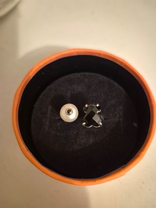 Anillo Tous Plata Onix y Perla