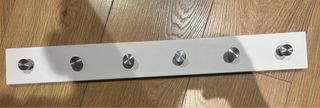 Colgador de pared madera y metal