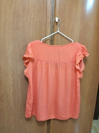 Blusa manga corta Springfield, talla M