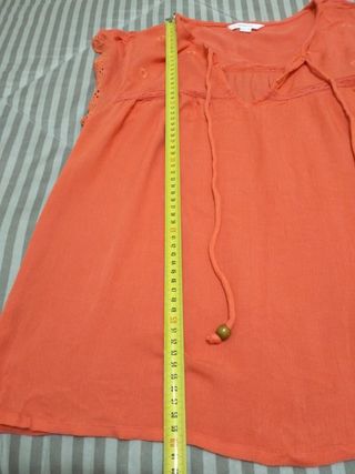 Blusa manga corta Springfield, talla M