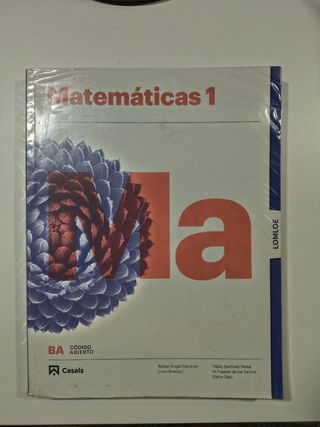 Matemáticas 1 BA LOMLOE
