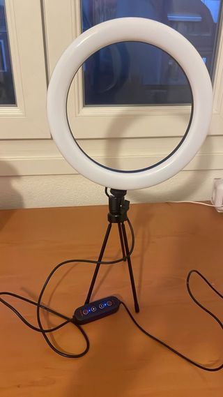 Anillo de Luz LED con Trípode y Control
