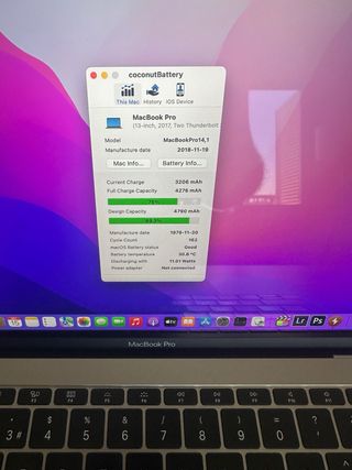 MacBook Pro 2017 Plata