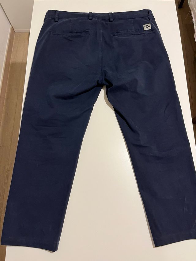 Pantalones Chinos Zara Azul