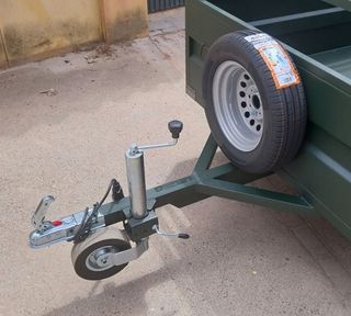 Remolque agrícola 2 ejes 220x140