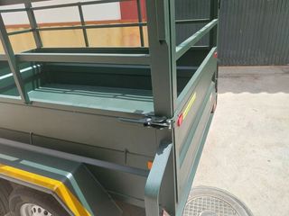 Remolque agrícola 2 ejes 220x140