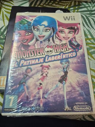 Juego Wii Monster High Patinaje Laberíntico