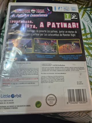 Juego Wii Monster High Patinaje Laberíntico
