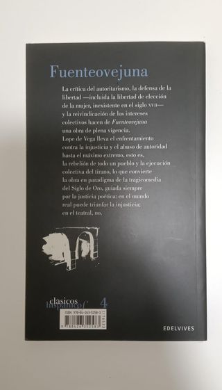 Fuenteovejuna (Clasicos Hispanicos)