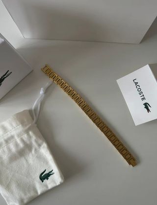 Pulsera Lacoste Dorada
