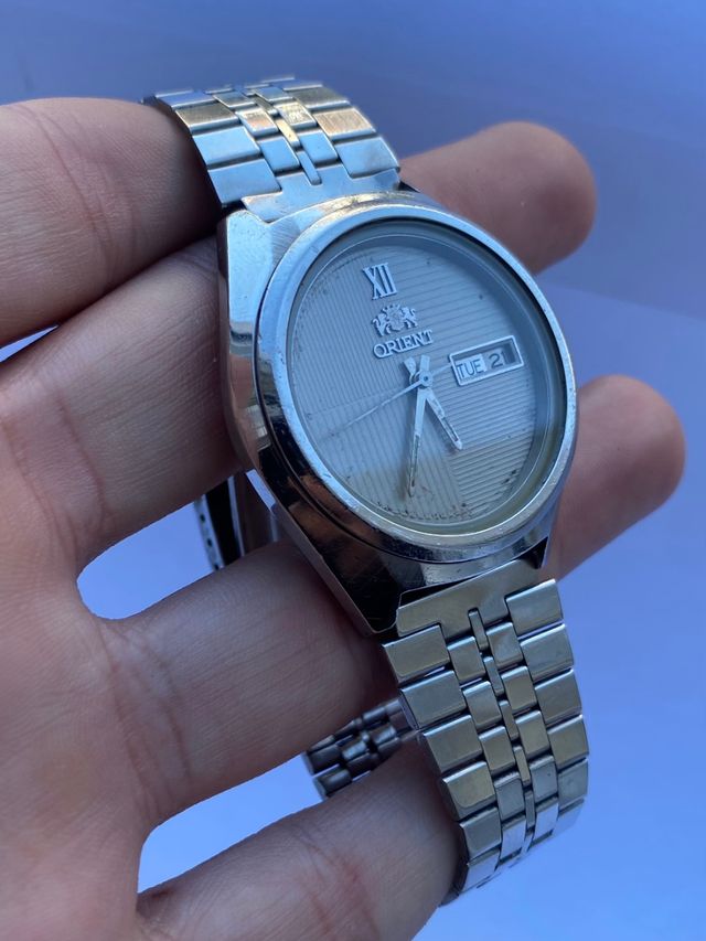 Reloj Orient Automático Vintage Plata