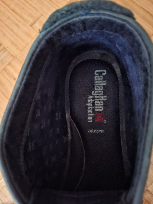 Botas Callaghan Hombre Azul