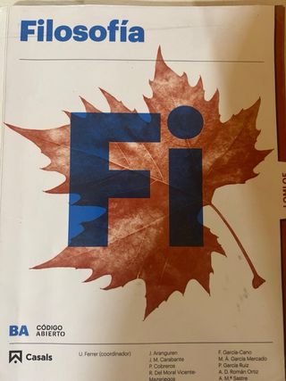 Matemáticas I. Filosofía biología