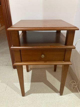 Mesita Baja Sapeli Impecable