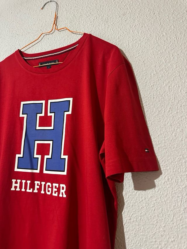 Camiseta Tommy Hilfiger Roja Talla L