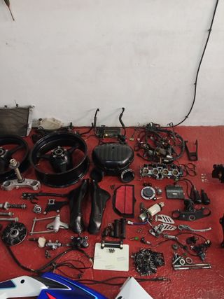 Piñon arranque suzuki gsxr 1000 k5 k6 despiece