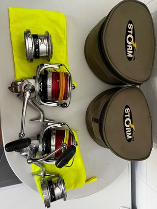 Carretes de pesca Shimano xsc 6000 y 10000