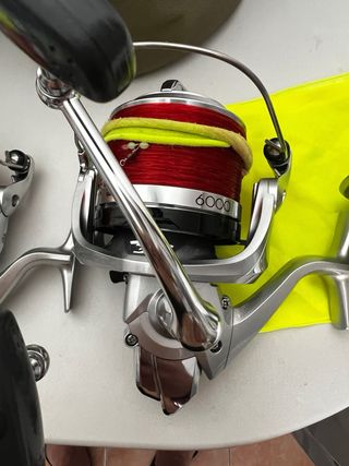Carretes de pesca Shimano xsc 6000 y 10000