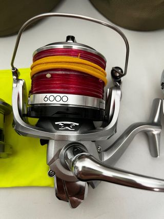 Carretes de pesca Shimano xsc 6000 y 10000