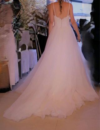 Vestido de Novia Rosa Clará Blanco