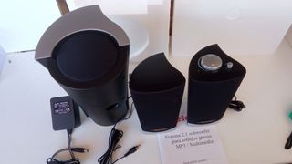 Altavoces 2.1 Yahoo! Multimedia Negro/Gris