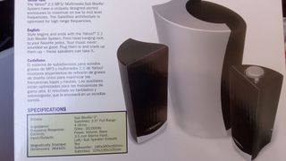 Altavoces 2.1 Yahoo! Multimedia Negro/Gris