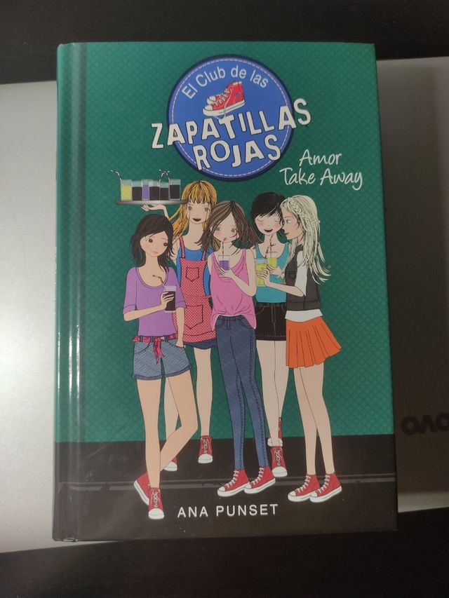 Colección zapatillas rojas libros 8, 9 y 10