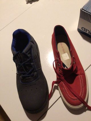 2 Pares Zapatos Hombre Talla 41 y 43