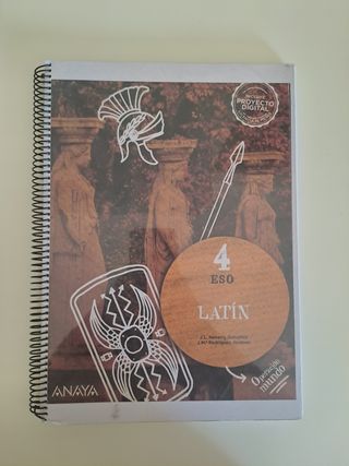 Libro de latín 4°de la ESO