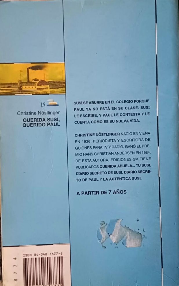 Querida Susi, querido Paul (El barco de vapor) ...