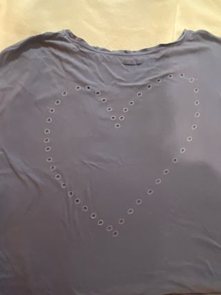 Camiseta azul The hip tea
