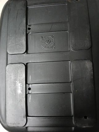 Baúl Top Case Moto Negro