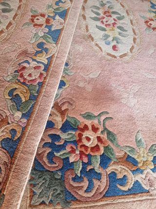 Coppia Tappeti Aubusson Floreali