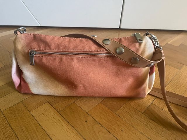 Bolso Desigual Rosa y Beige