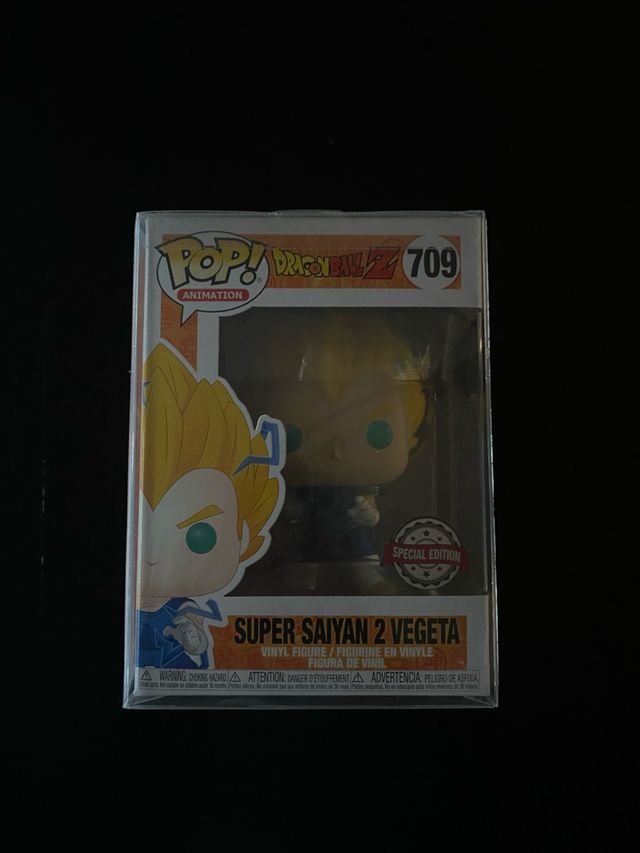 Funko Pop de Dragon Ball Super Saiyan 2 Vegeta 709