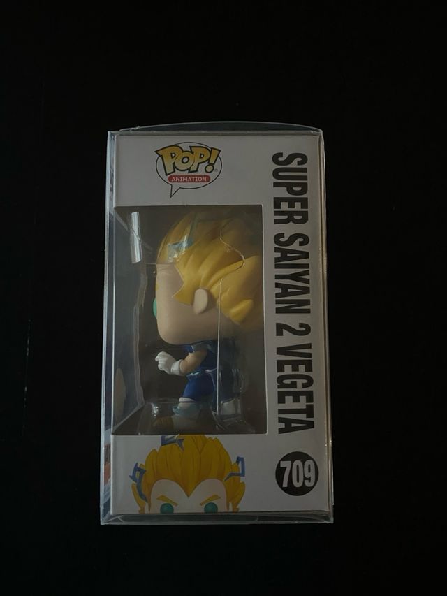 Funko Pop de Dragon Ball Super Saiyan 2 Vegeta 709