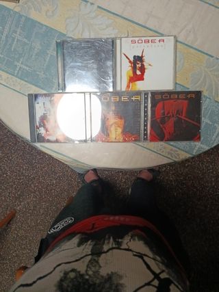5 CDs de Sôber (usados)