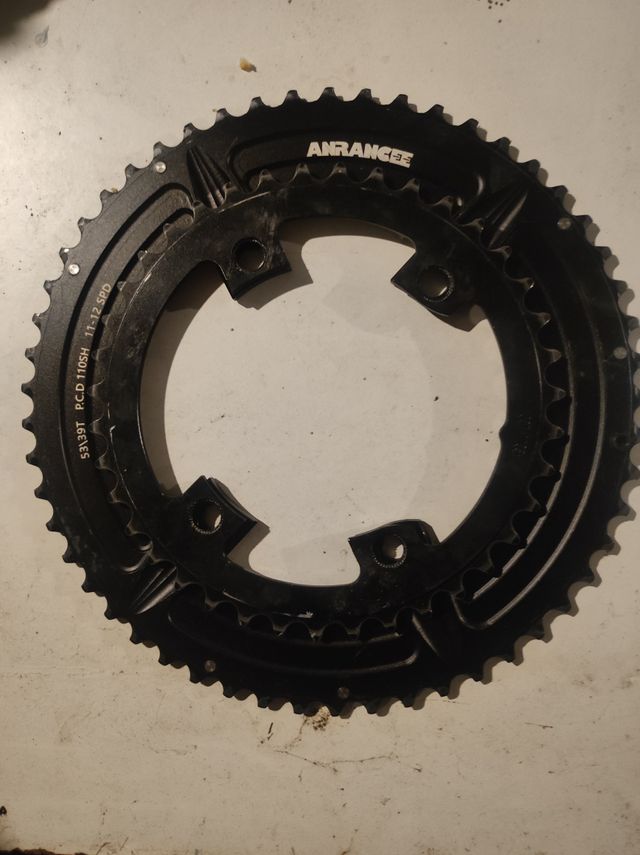 Platos Bici Carretera ANRANCE 53/39T