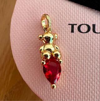 Colgante TOUS NUEVO Bold Rubí y Oro
