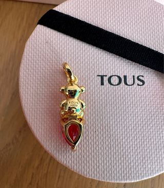 Colgante TOUS NUEVO Bold Rubí y Oro