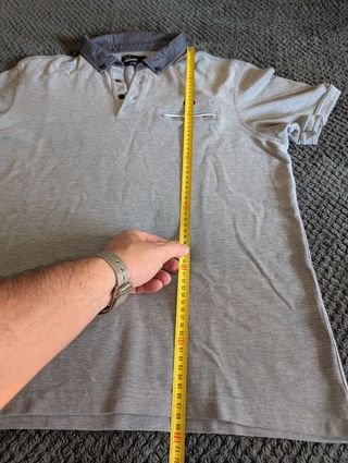 Polo Fred Perry Gris Talla XL