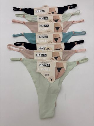 Lote 7 tangas sin costura L/XL