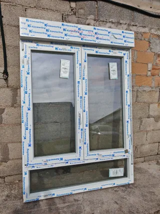 2 Ventanas PVC nuevas