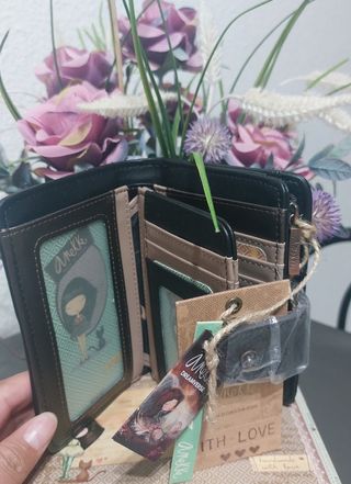 Cartera Anekke Negra y Marrón