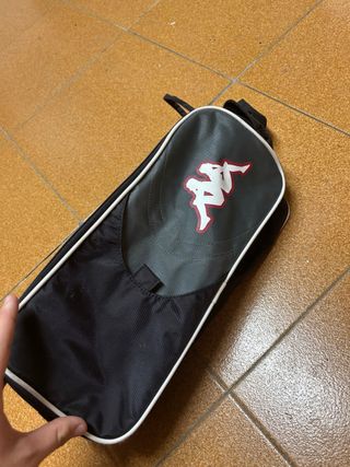 Neceser Kappa Negro y Gris