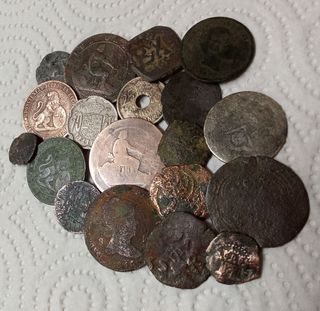 Lote Monedas Españolas Varias Épocas
