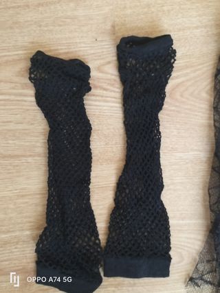 Diadema Halloween Flores Rojas y Negras